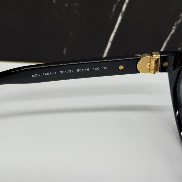 NEW VERSACE VE4491U GB1/87 WOMEN SUNGLASSES BLACK VE4491U GB187 EYEWEAR - Picture 8 of 10